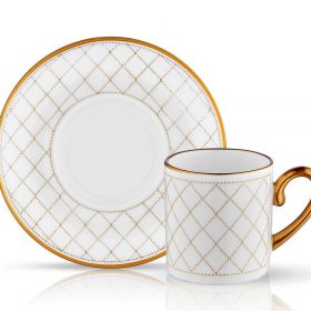 Eva Quilted - Coffee Set of 6 Cup (12 Pcs)