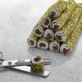 Sultan Turkish Delight with Chocolate Covered by Pistachio