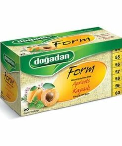 Form Mixed Herbal Tea with Apricot
