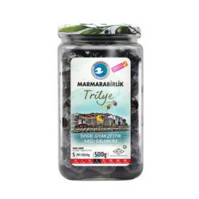 Marmarabirlik Trilye Oily Pickled Black olives