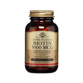 Solgar Biotin 5000 Mcg 50 cápsulas