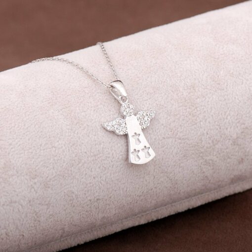 Angel Design Silver Necklace 2945