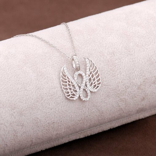 Angel Design Silver Necklace 2948