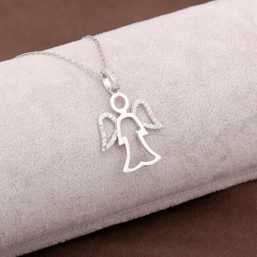 Angel Design Silver Necklace 2953