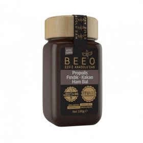 Beeo - Cocoa + Hazelnut + Raw Honey + Propolis, 6.34oz - 180g