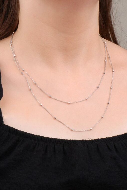 Bulk Silver 100 Cm Chain Necklace 6623