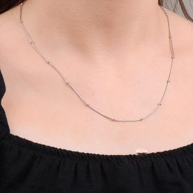 Bulk Silver 50 Cm Chain Necklace 6613