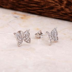 Butterfly Silver Earring 4812