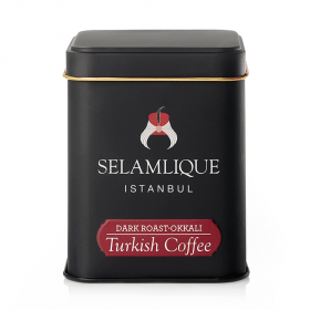 Selamlique Dark Roast Turkish Coffee Box, 4.41oz - 125g