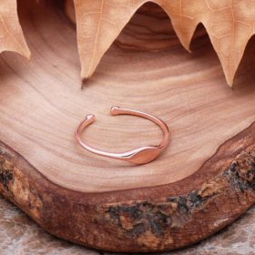 Дизайн розов сребърен пръстен 2964