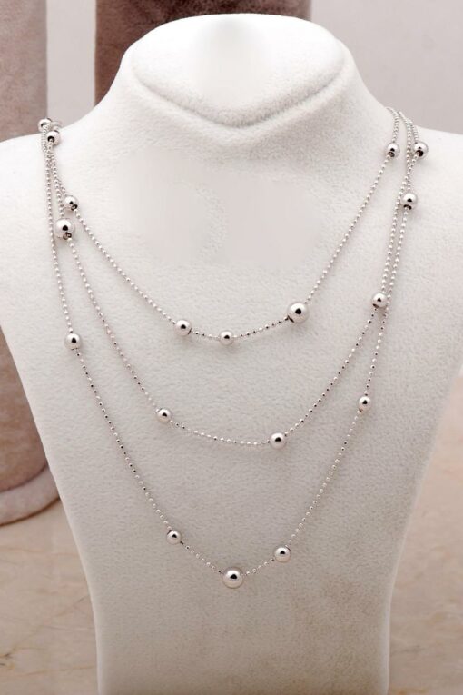 Dorica Silver Design Necklace 6860