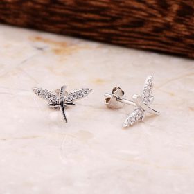Dragonfly Silver Earrings 4823