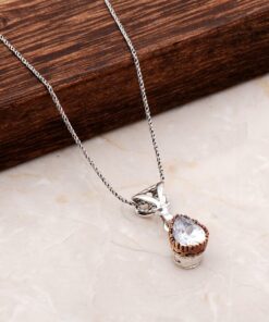 Drop Handmade Quartz Stone Necklace 6819