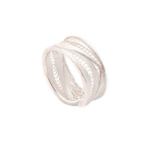 Filigree Handmade Silver Ring 1111