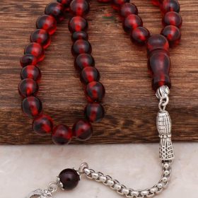 Fragrant Fossil Amber Rosary 273