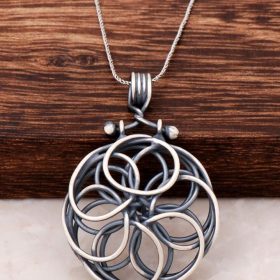 Handmade Authentic Design Silver Necklace 2607
