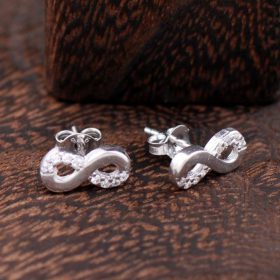 Infinity Silver Earrings 2305