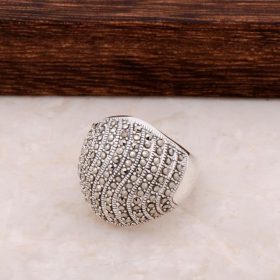 Marcasite Sterling Silver Ring 627