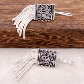 Midyat Hasır Handmade Silver Design Earring 2618