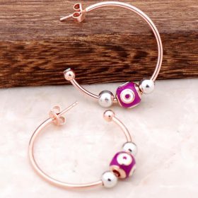 Mineli Design Silver Trend Luck Earrings 2142