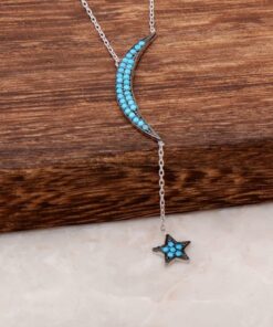 Srebrna ogrlica iz rodija Moon Star 1670