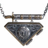 Resurrection Ertuğrul Double Sided Silver Amulet Necklace