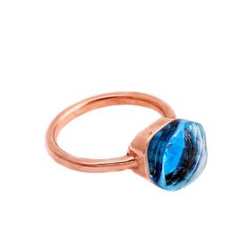 罗莎玛戒指（海蓝宝石）1425