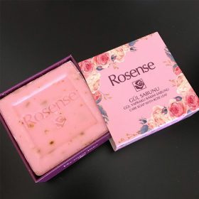 Rosense turecké přírodní mýdlo s pravými růžovými listy