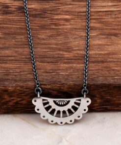 Shusan Handmade Design Silver Necklace 6561