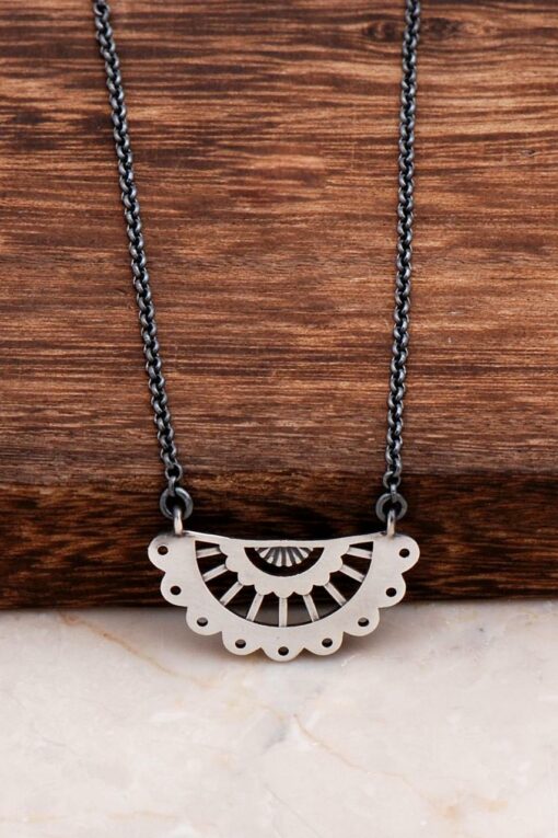 Shusan Handmade Design Silver Necklace 6561