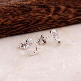 Silver Mini Hoop Earrings 4851