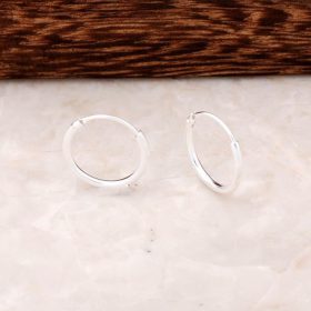 Silver Mini Size Ring Earrings 4517