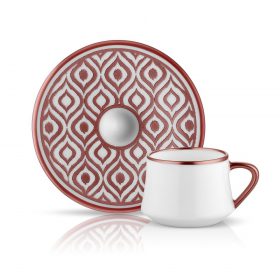 Sufi Coffee Set of 6 Cup Copper (12 Pcs)