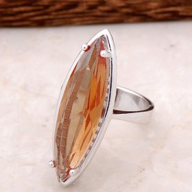 Sultan Zirkon Design Silver Ring 1764