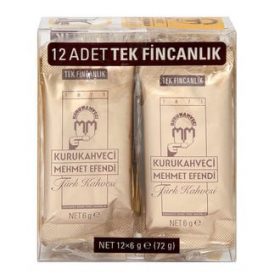 Kurukahveci Mehmet Efendi Turkish Coffee 12 Packs