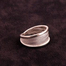 Trabzon Straw Silver Ring 1362