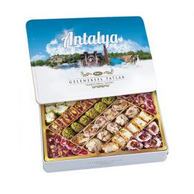 Kovinska škatla tradicionalnih okusov, 19.04 oz - 540 g (Antalya)