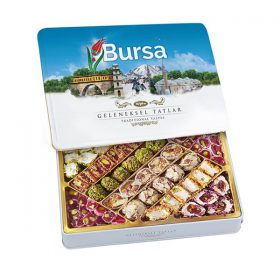 Tradicionālās garšas metāla kaste, 19.04 unces - 540 g (Bursa)