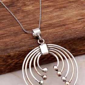 Trend Design Bud Ring Necklace 6796