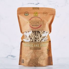 La-Cuisinette, organické a vegánske Fettuccini s brokolicou, 12.34 oz – 350 g