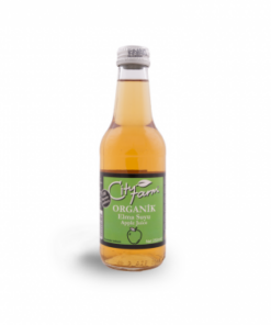 CityFarm Organic Apple Juice in Glass Bottle, 8.45oz - 250 ml