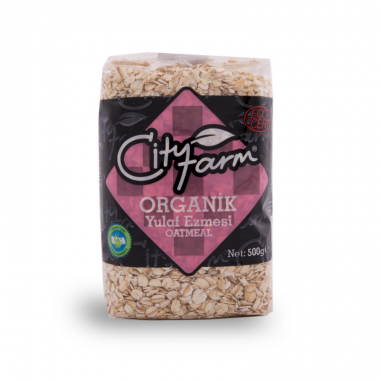 CityFarm Organic Oatmeal, 17.64oz - 500g