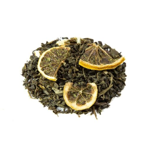 Piparmētru citronu zaļā tēja, 35oz-1kg