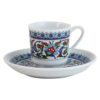 Porcelain Turkish Coffee Set (6 Cups)