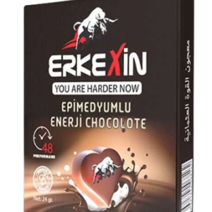 Erkexin Hearth Shaped Unisex Aphrodisiac Chocolate, 24g x 12 pieces