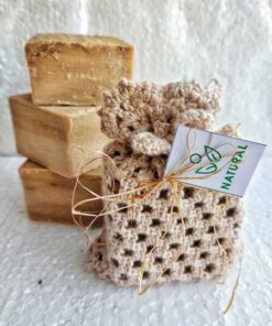 Natural Hand Mesh Bamboo Soap Sac