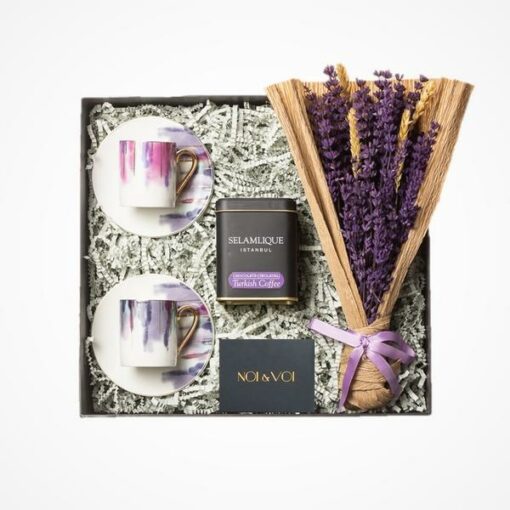 Purple Coffee Pleasure Gift Box