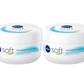 Nivea Soft Moisturizing Care Cream, 2 x 300ml - 10.14oz