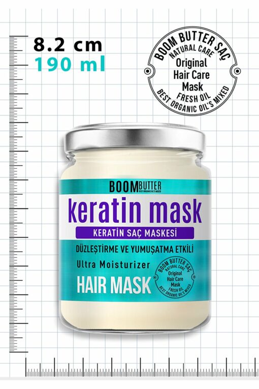 Strengthening Repair Keratin Hair Mask 3 x 190 ml