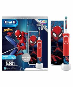 Vitality Spiderman Special Edition Extra Soft Rechargeable Toothbrush For Kids